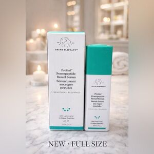Drunk Elephant Protini Powerpeptide Serum 30ml NEW In Box Lactic Acid Skincare